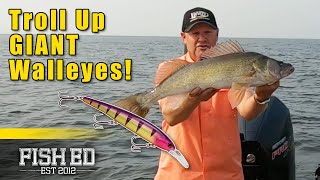 Guide Tested Trolling Tactics amp Baits for BIG DeepWater Walleyes  Fish [upl. by Patman]