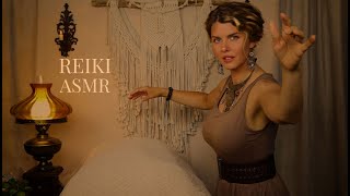 quotAura Cleansing While You Sleepquot ASMR REIKI Soft Spoken amp Personal Attention Healing Session [upl. by Ahsiea]