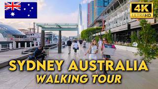 WALKING AROUND SYDNEY AUSTRALIA  Chinatown to Crown Sydney on a Sunny Afternoon  4K UHD Video Walk [upl. by Llyrad]