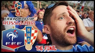 I WENT TO THE WORLD CUP FINAL FRANCE vs CROATIA  RUSSIA 2018 [upl. by Tterraj424]