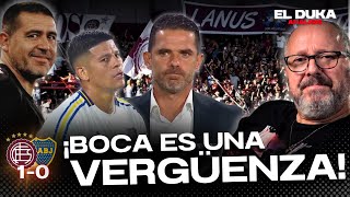 ¡BOCA ES UNA VERGÜENZA  Lanus vs Boca 10  ELDUKA [upl. by Harris433]