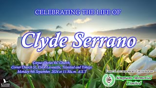 Funeral Service of Clyde Serrano [upl. by Decima]