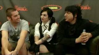 Mindless Self Indulgence  Rock Sound Reading 2008 interview [upl. by Atinoj]