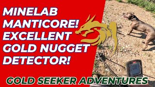 Minelab Manticore Excellent Gold Nugget Detector [upl. by Weksler]