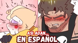 si hazlo asi adan hazbin hotel comic en español adan lucifermorningstar [upl. by Heyward]