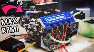 YOU HAVE TO HEAR THIS V8 ENGINE  NEW TOYAN XPOWER [upl. by Grefer]