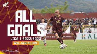 Kumpulan Gol Wiljan Pluim BRI liga 1 20222023  Extra Time [upl. by Haerb]