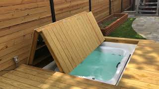 12x16 Covered Pergola over Hot Tub [upl. by Rehtse263]