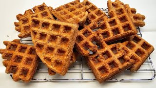 Irresistible Protein Waffles Recipe [upl. by Earaj]