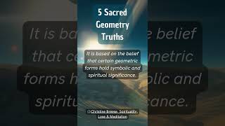 6 sacred geometry truths [upl. by Maryl245]