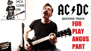 ACDC  COLD HEARTED MAN  GUITAR BACKING TRACK  ONLY MALCOLM GUITAR  DRUMS  BASS [upl. by Plafker]