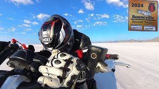 Rocket 3 Record  Bonneville Speed Week 2024 [upl. by Nichols]