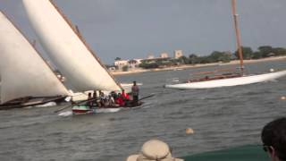 Dhow sailing regatta  Filmed By The Majlis Resort Lamu Kenya [upl. by Sianna636]