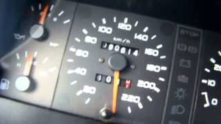 205 GTI RFS TOP SPEED [upl. by Ruddie378]