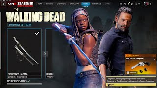 MW3 The Walking Dead EVENT Rick Grimes amp Michonne Operators Challenges amp  Modern Warfare 3 [upl. by Eniamahs517]