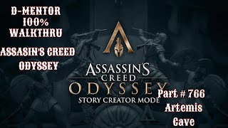 Assassins Creed Odyssey 100 Walkthrough Artemis Cave [upl. by Laitselec]