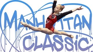 Whitney Bjerken  4th Level 7 Gymnastics Meet  Manhattan Classic [upl. by Westhead]