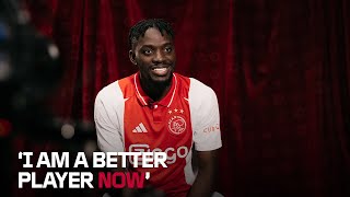 Bertrand Traoré is back ⚪🔴⚪ I have unfinished business at Ajax 😈  First interview [upl. by Khan]