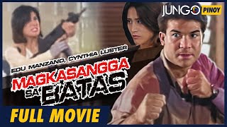 Magkasangga sa Batas  Edu Manzano Cynthia Luster  Full Tagalog Action Movie [upl. by Dorette]