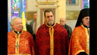 Photos Patriarch Filaret with Bishop Richard at St Nicholas Ukrainian Catholic Cathedral [upl. by Anor]