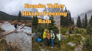 Backcountry Backpacking in Jasper National Park Tonquin and Eremite Valley [upl. by Greenquist348]