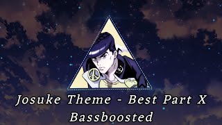 Josuke theme best part bassboosted [upl. by Gnauq280]