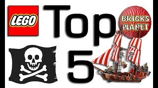 Top 5 Most popular Lego Pirates videos 2017 on my channel [upl. by Melena368]