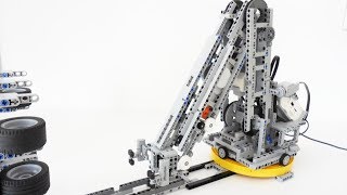 Lego Technic 3Axis Robot Arm [upl. by Oznofla936]