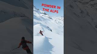 Powder skiing in Engelberg Switzerland [upl. by Asilla]