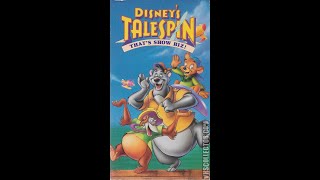 Opening and Closing To TalespinThats Show Biz 1991 VHS [upl. by Darlleen]