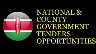 Tips on how to win government tenders in Kenya [upl. by Selrahcnhoj]