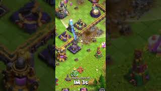 Giant Skeleton vs Cannon shortsfeed clashofclans subscribe coc shortvideo gaming [upl. by Akyeluz836]