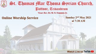 Worship Service Live St Thomas Mar Thoma Syrian Church Pattoor Trivandrum [upl. by Gradey]