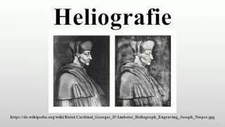 Heliografie [upl. by Viv]