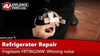 Refrigerator  Not Cooling amp Making Squealing Noise  Evaporator Fan Motor [upl. by Mahmoud]