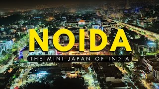 NOIDA Mini Japan of India  Drone View of Noida  Travel BHAI [upl. by Xaviera639]