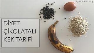 Diyet Çikolatalı Kek Tarifi [upl. by Rihana]