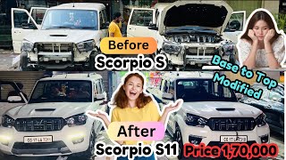 Scorpio Classic S to S11 modified  Scorpio Classic s to S11 modified price  Scorpio Base to top [upl. by Aivital313]