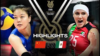 🇨🇳 CHN vs 🇲🇽 MEX  Highlights  Womens OQT 2023 [upl. by Cain]