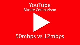 YouTube Bitrate Comparison [upl. by Dene]