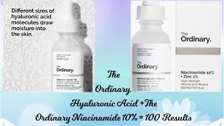 The Ordinary Niacinamide 10  B5 Combined With The Ordinary Niacinamide 10  Zinc 1  Review [upl. by Latterll348]