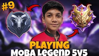 Day 9 Of playing Moba legend 5v5 in Mobile 🤯 mobalegends5v5 shortslive raaingamerz [upl. by Chancellor]