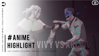 『4K』 Vivy and Elizabeth vs Archive Ais Vivy Fluorite Eyes Song [upl. by Annahaj84]