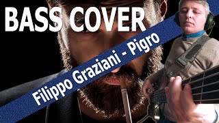 Filippo Ivan Graziani  Pigro Bass Cover [upl. by Rehteh]