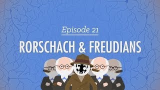 Rorschach and Freudians Crash Course Psychology 21 [upl. by Ahsiyn322]