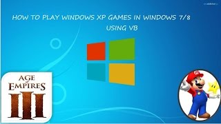 How to play older version windows xp  games in windows 8 [upl. by Tabber]