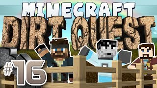 Minecraft  DirtQuest 16  Goldust in a Cave Yogscast Complete Mod Pack [upl. by Au]