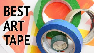 What is the BEST TAPE for ARTISTS  Full Product Test [upl. by Oinafipe241]