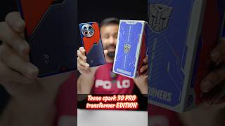 Tecno Spark 30 Pro Transformers edition Unboxing amp Review tecnospark30pro bestphoneunder45k [upl. by Archy]