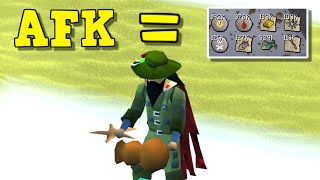 How To AFK In Old School Runescape  Best AFK Activities In OSRS [upl. by Iot]